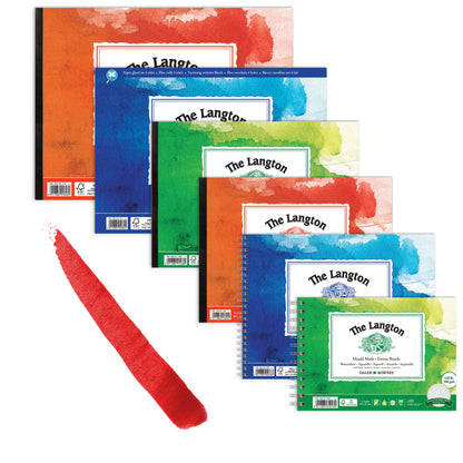 Daler-Rowney Langton Watercolour Spiral Pads (NOT Surface)
