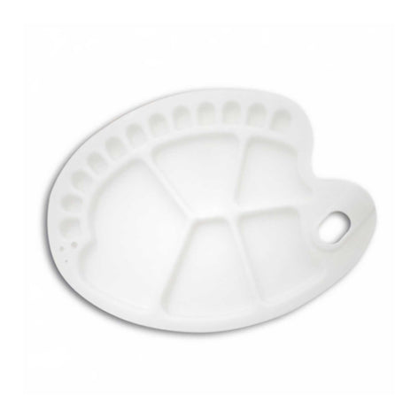 Large Plastic Kidney Palette with Wells