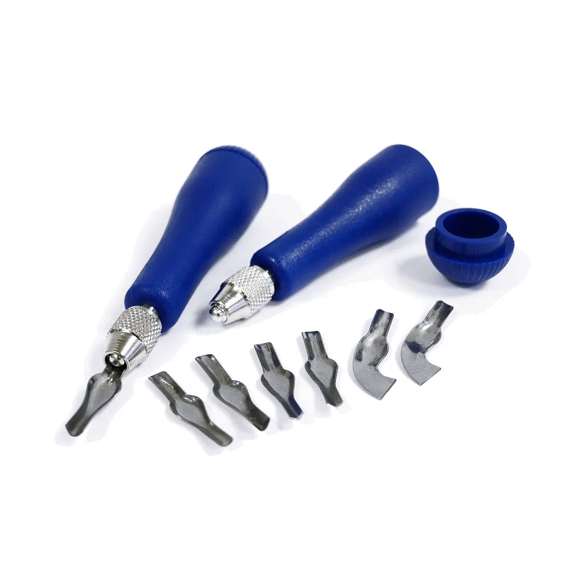 Seawhite Lino Cutters - 2 Handles + 6 Cutters
