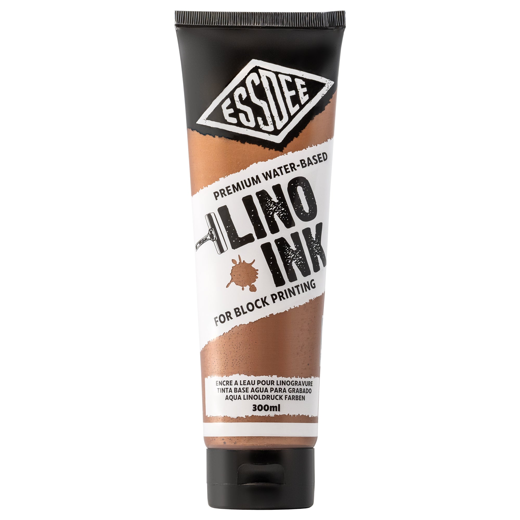 Essdee Lino Ink for Block Printing - Metallic Inks - Bronze