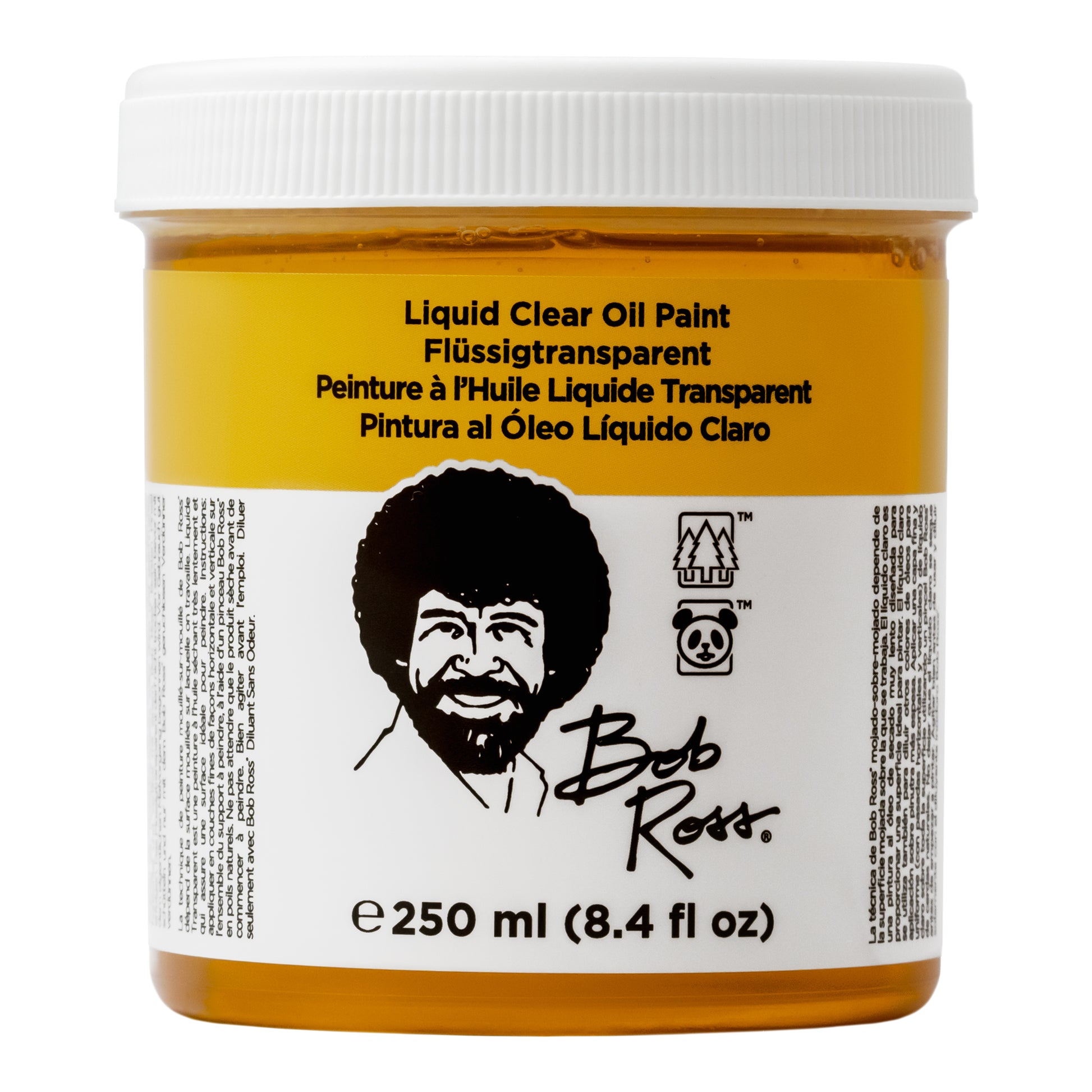 Bob Ross Liquid Base Coats - Liquid Clear Oil Paint - 250ml