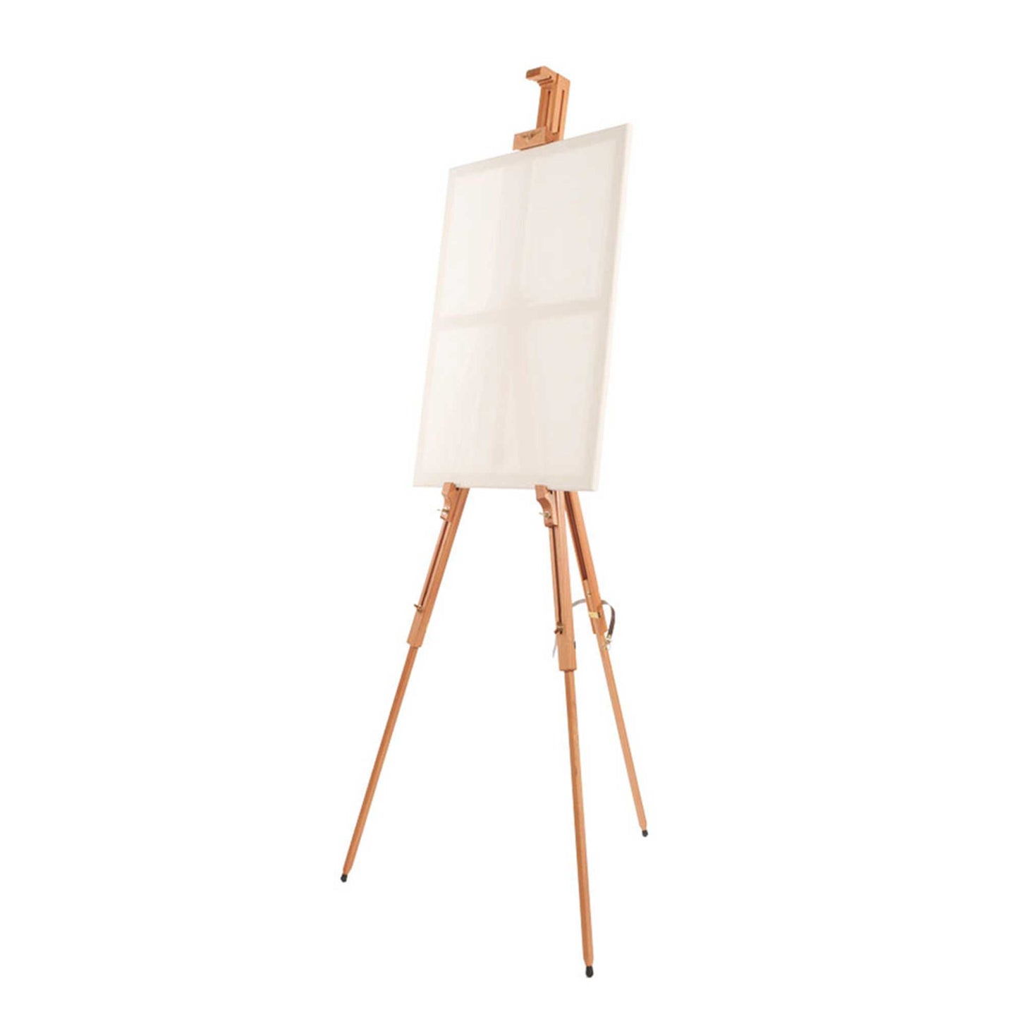 Mabef M29 Wooden Field Easel holding a canvas (not included)