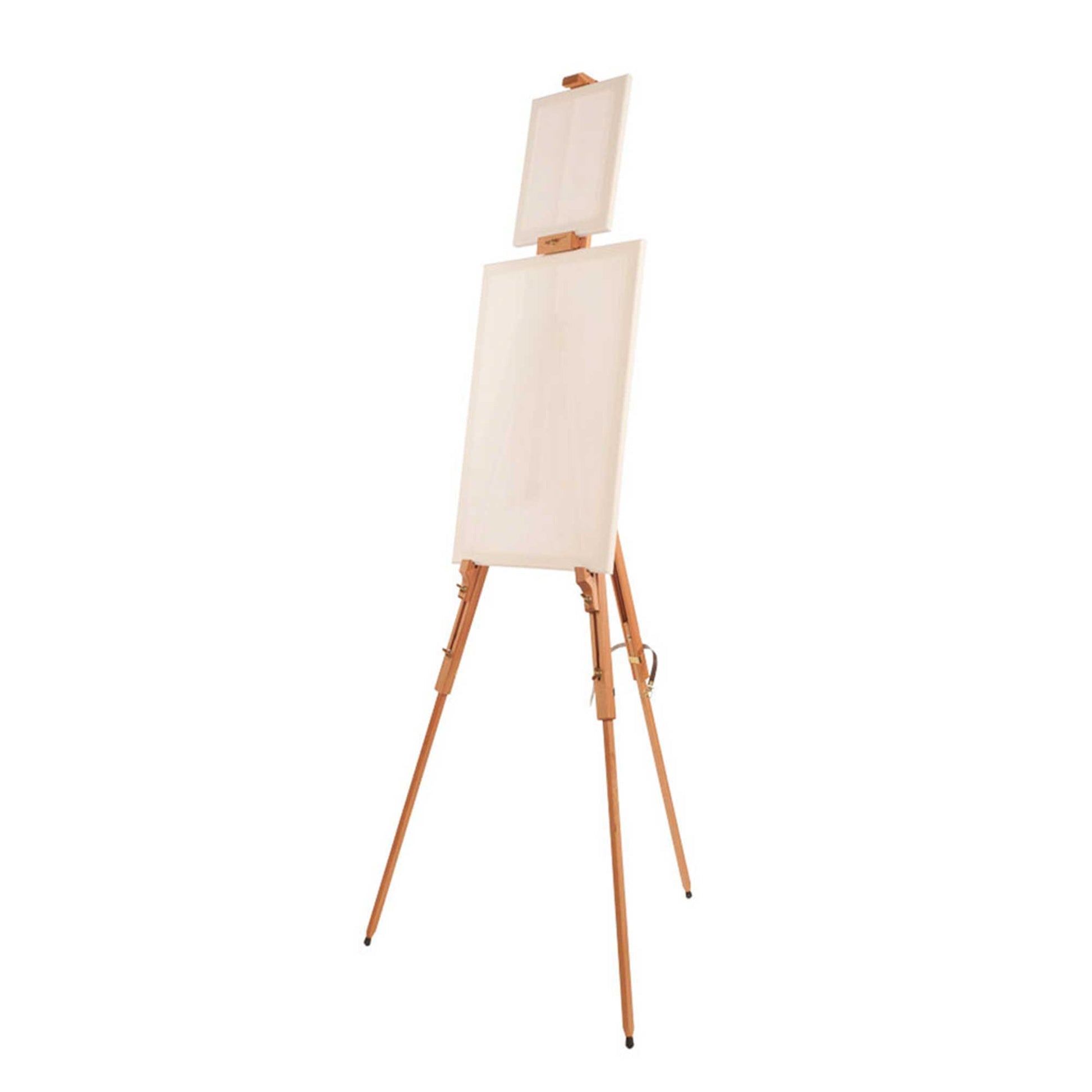 Mabef M29 Wooden Field Easel holding two canvases (not included)