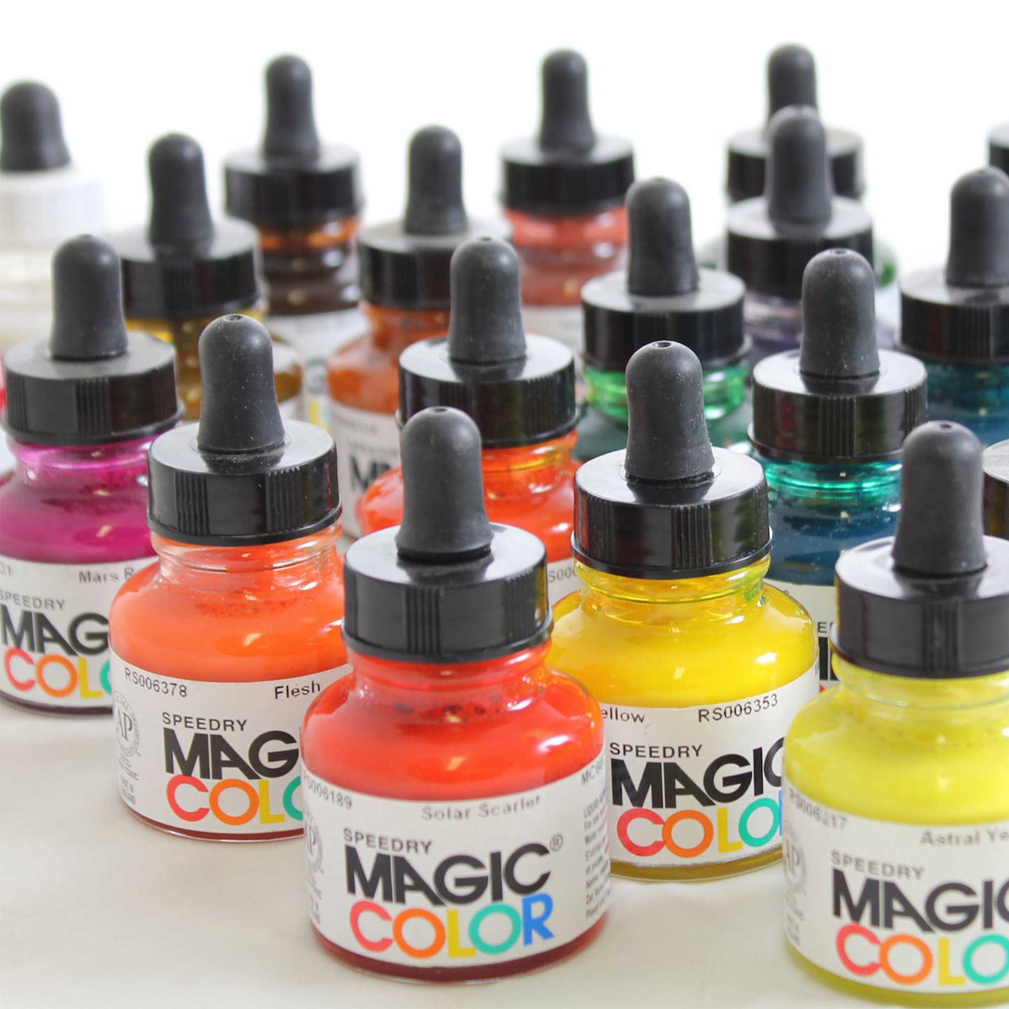 Magic Color - Liquid Acrylic Ink 28ml Bottle With Pipette Mc770 Rust for  sale online