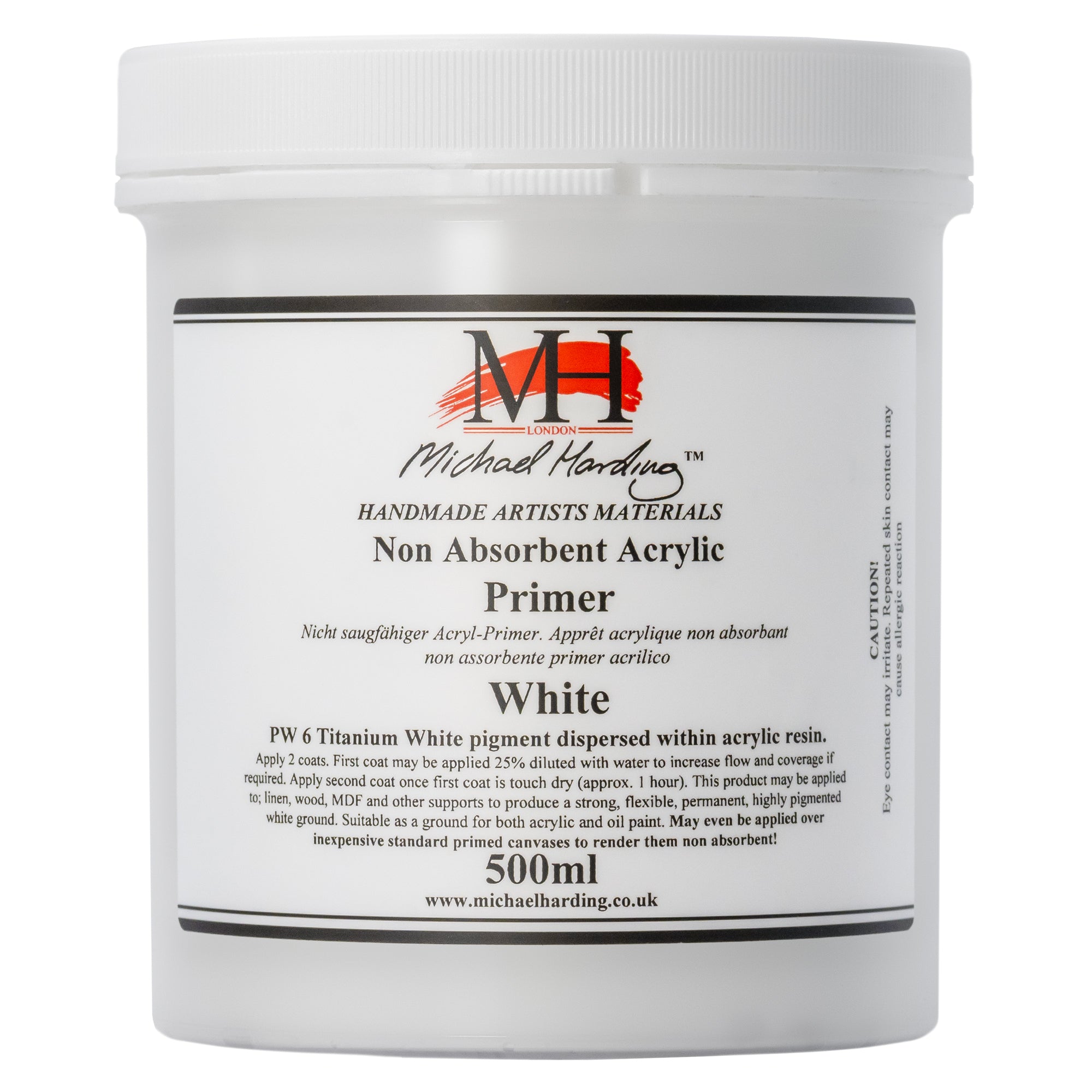 Michael Harding Non-Absorbent Acrylic White Primer