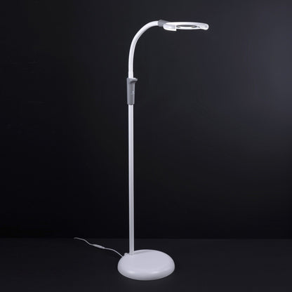 Daylight Company Magnificent Pro – 3-in-1 Magnifying Lamp with flexible neck and sleek design