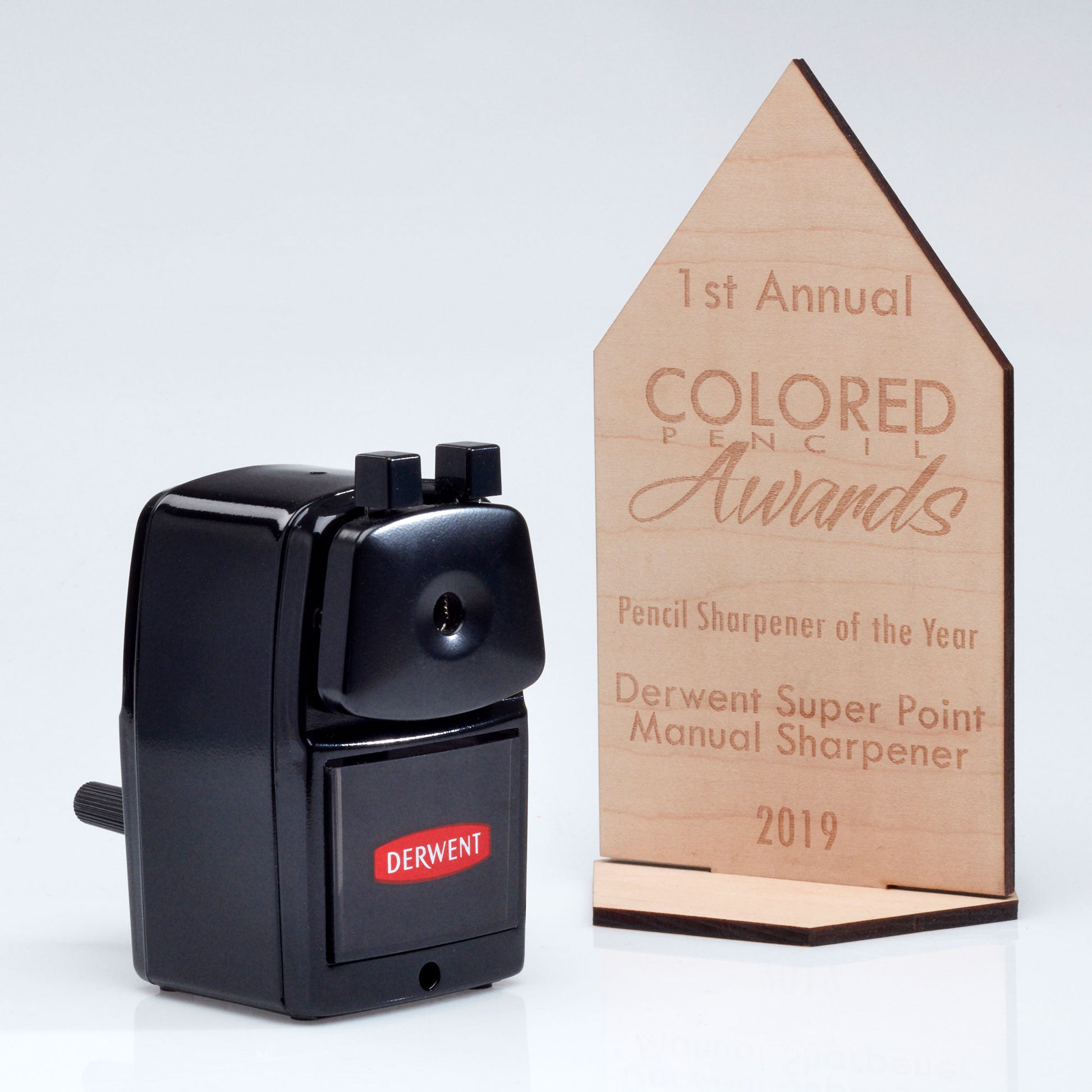 Derwent Super Point Manual Sharpener - Winner of the Colored Pencil Awards Pencil Sharpener of the Year 2019