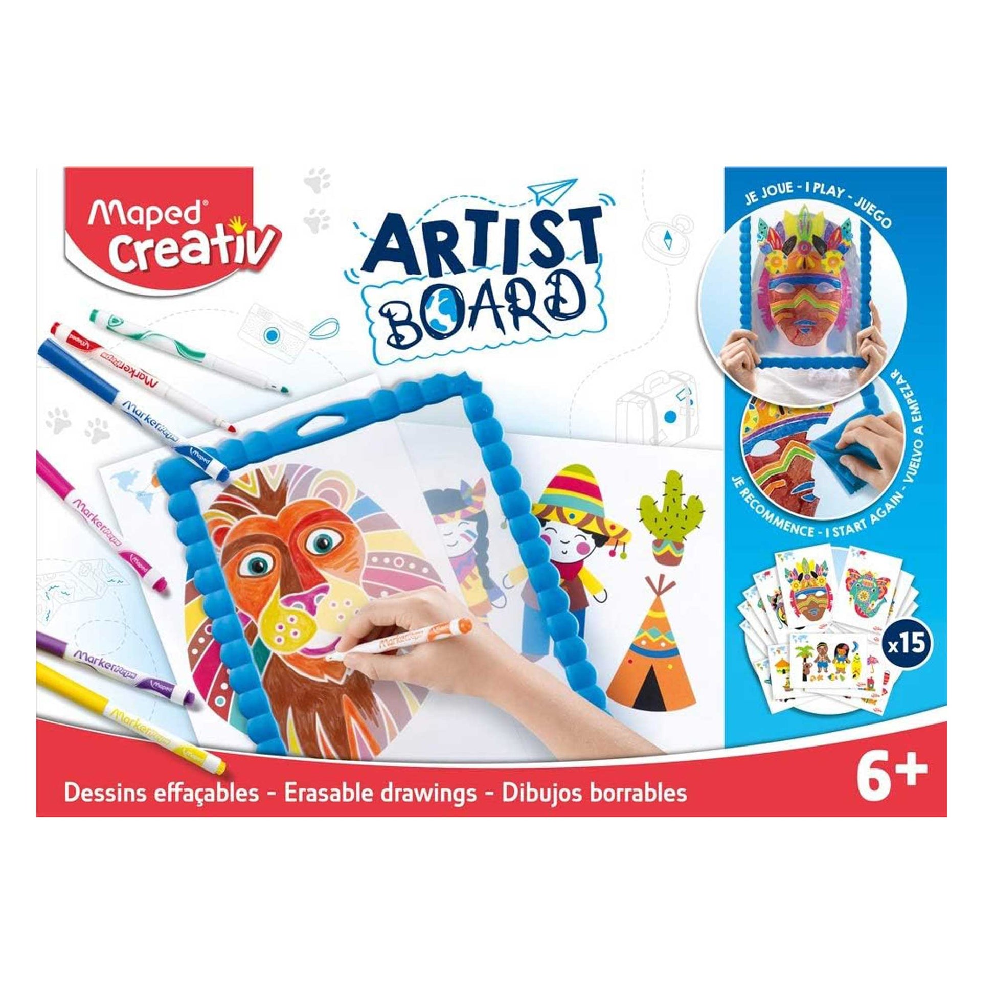  Maped Creativ Transparent Artist Board - Front of the box