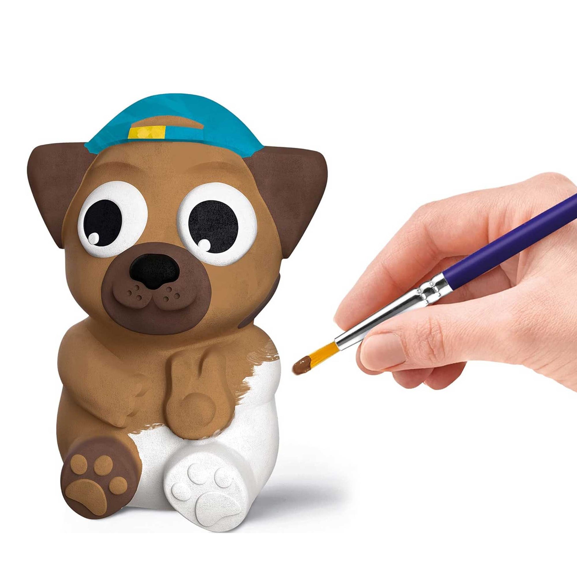 Maped Creativ Plaster Friends - Summer - Character being painted