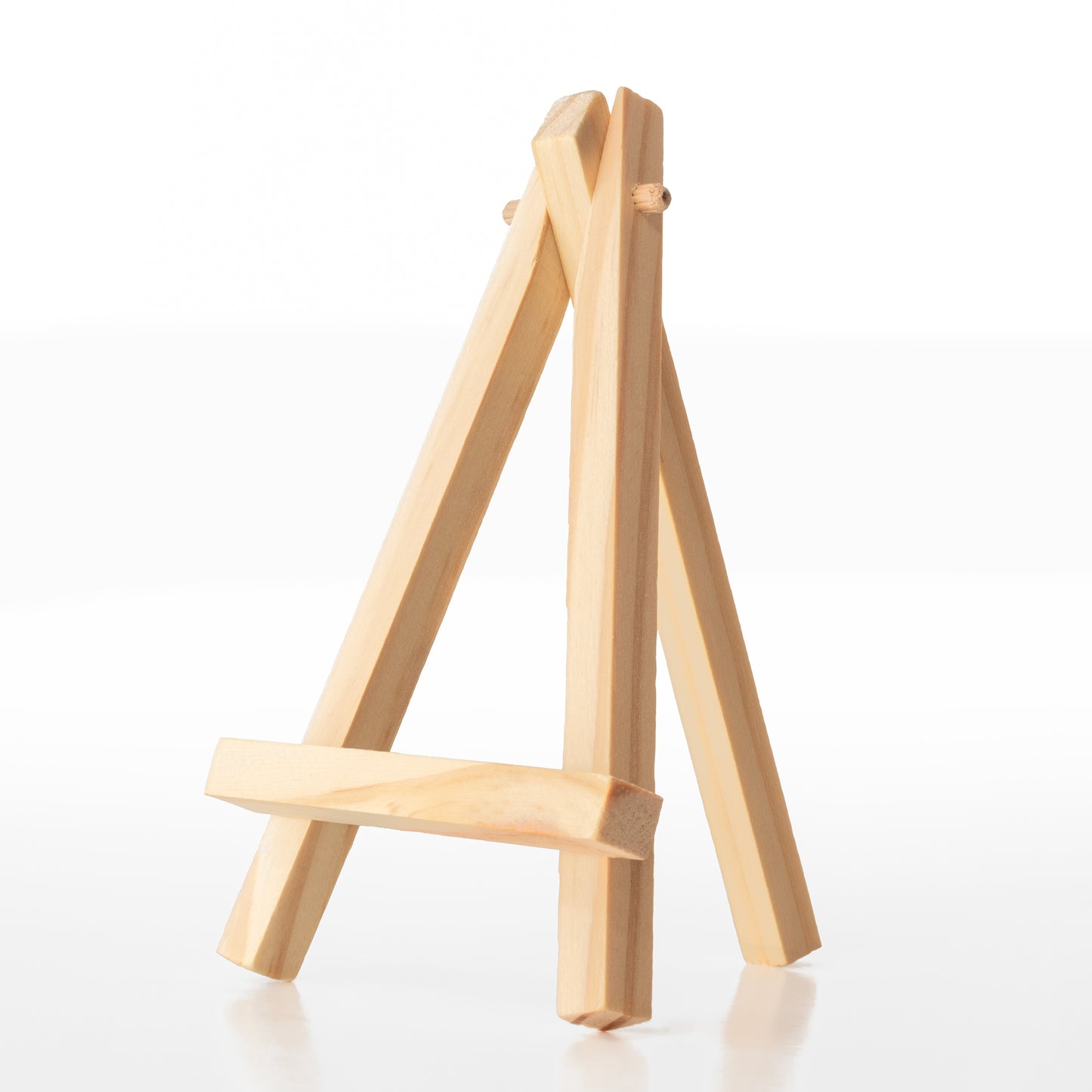 Mini Wooden Display Easels - Pine Wood - 126mm x 73mm - Pack of 10