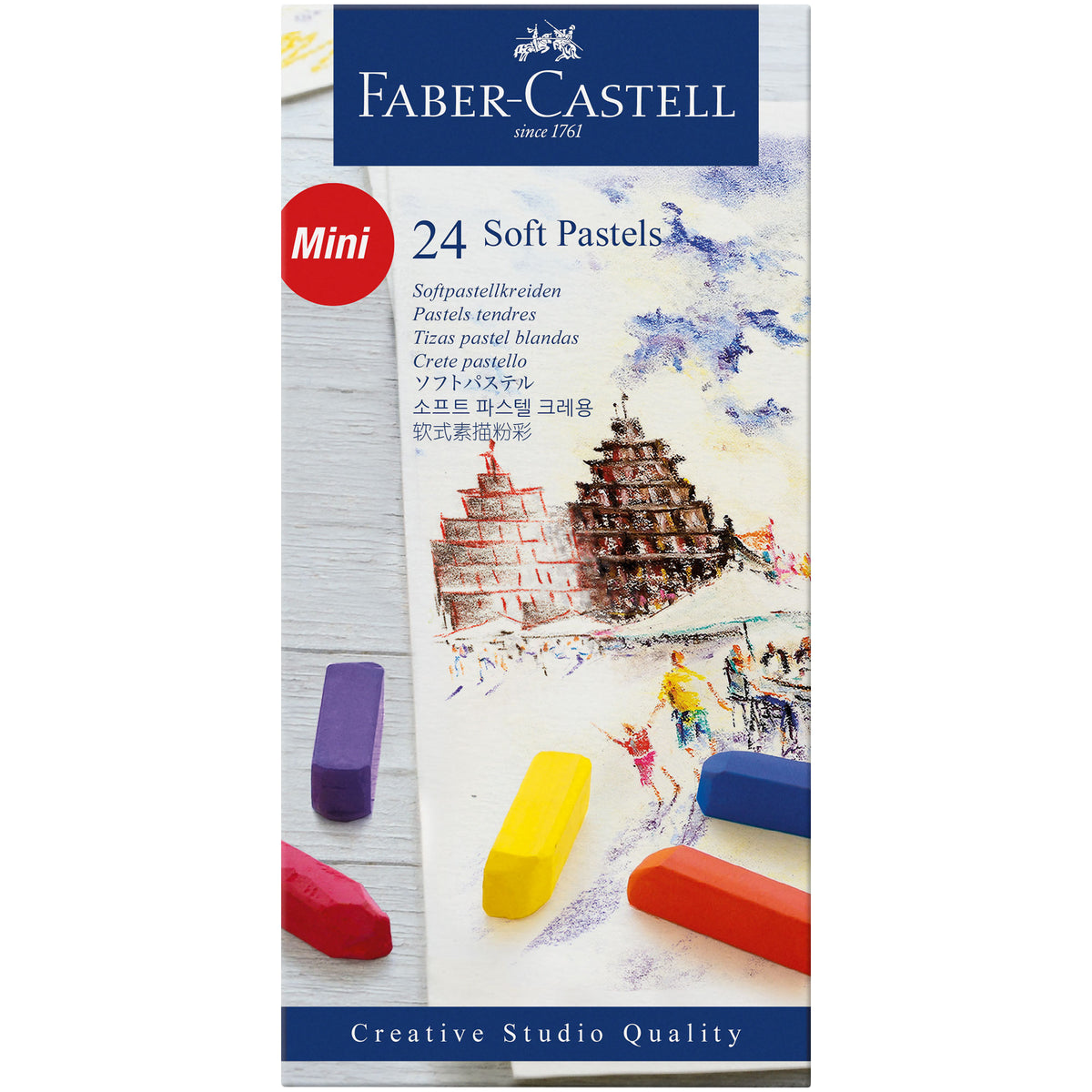 Faber-Castell Mini Soft Pastel Set of 24