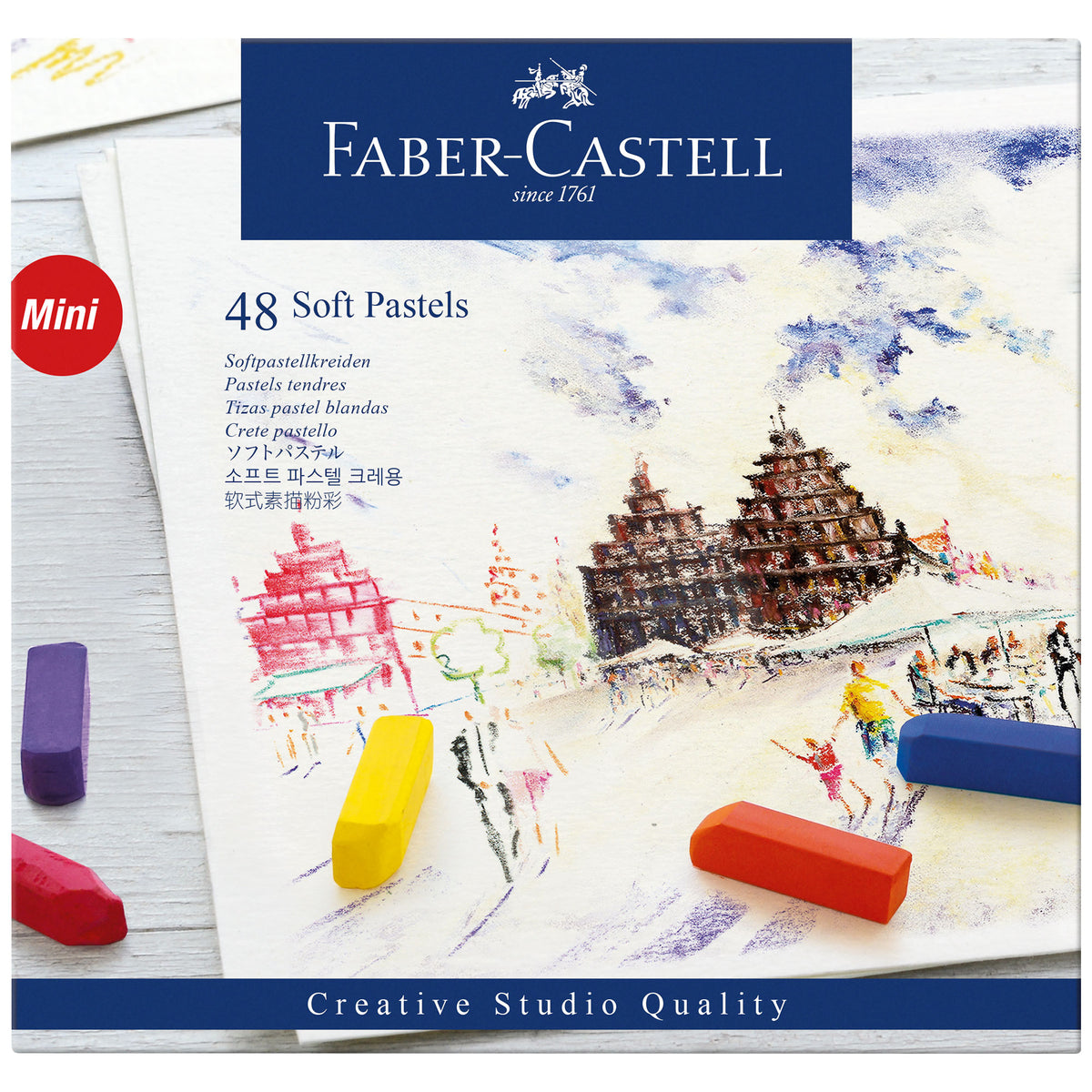 Faber-Castell Mini Soft Pastel Set of 48