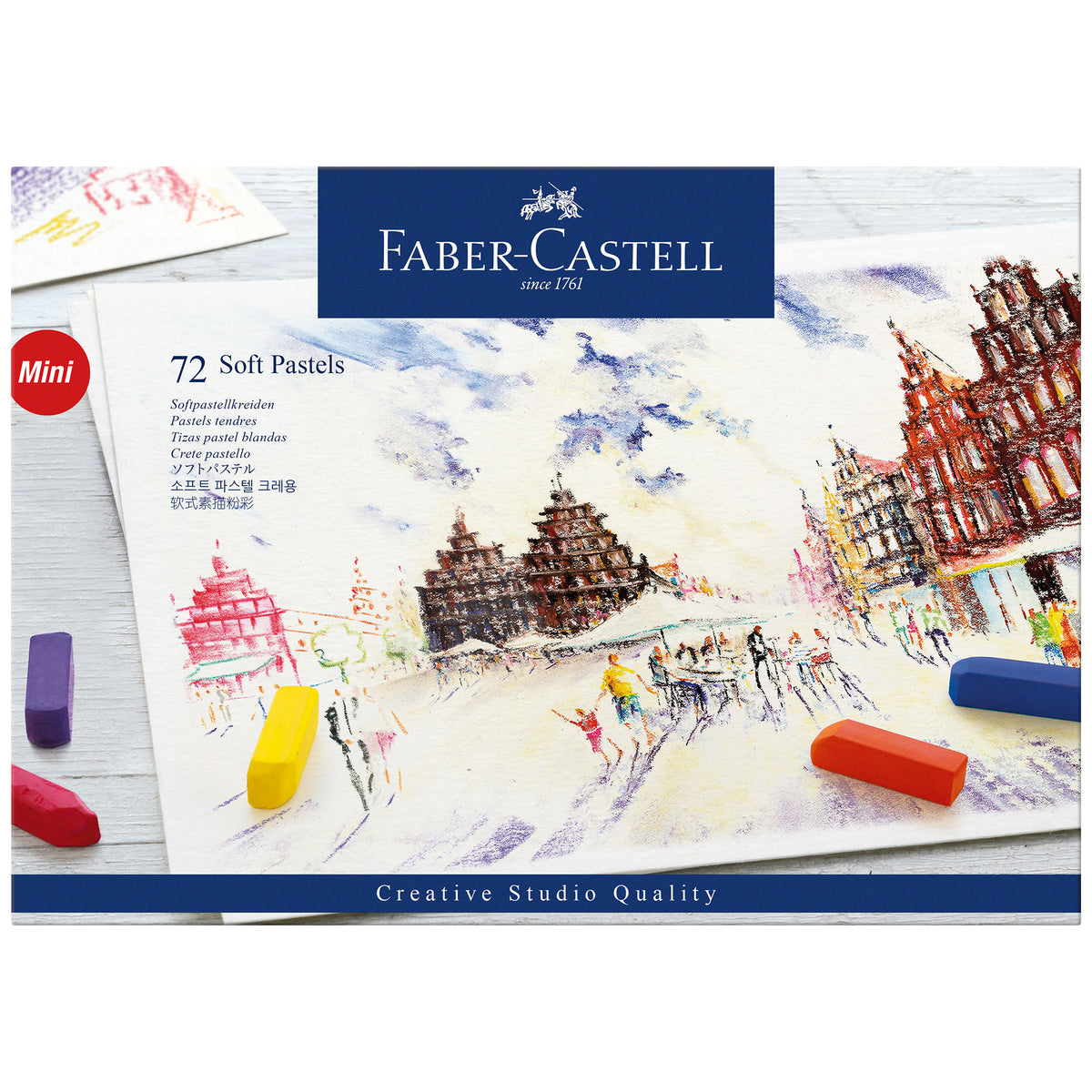 Faber-Castell Mini Soft Pastel Set of 72