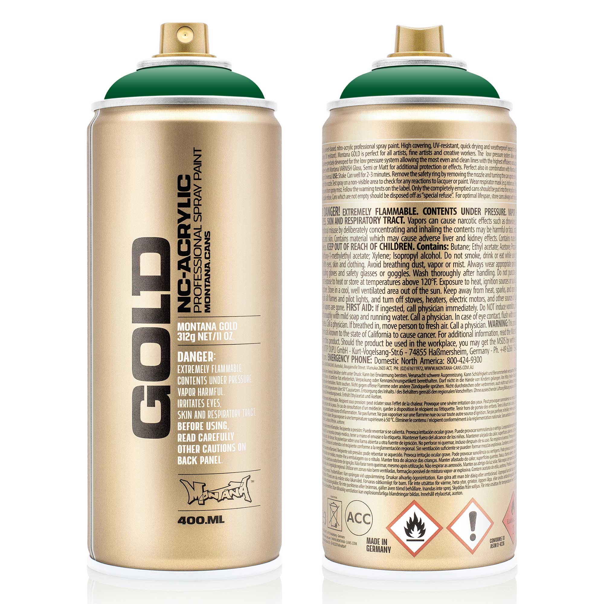 Montana Gold Spray Cans 400ml 