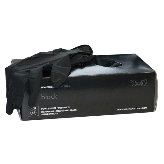 Montana Latex Gloves - Black