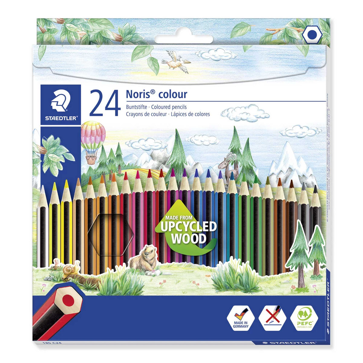 Staedtler Noris Club Coloured Pencils - Set of 24