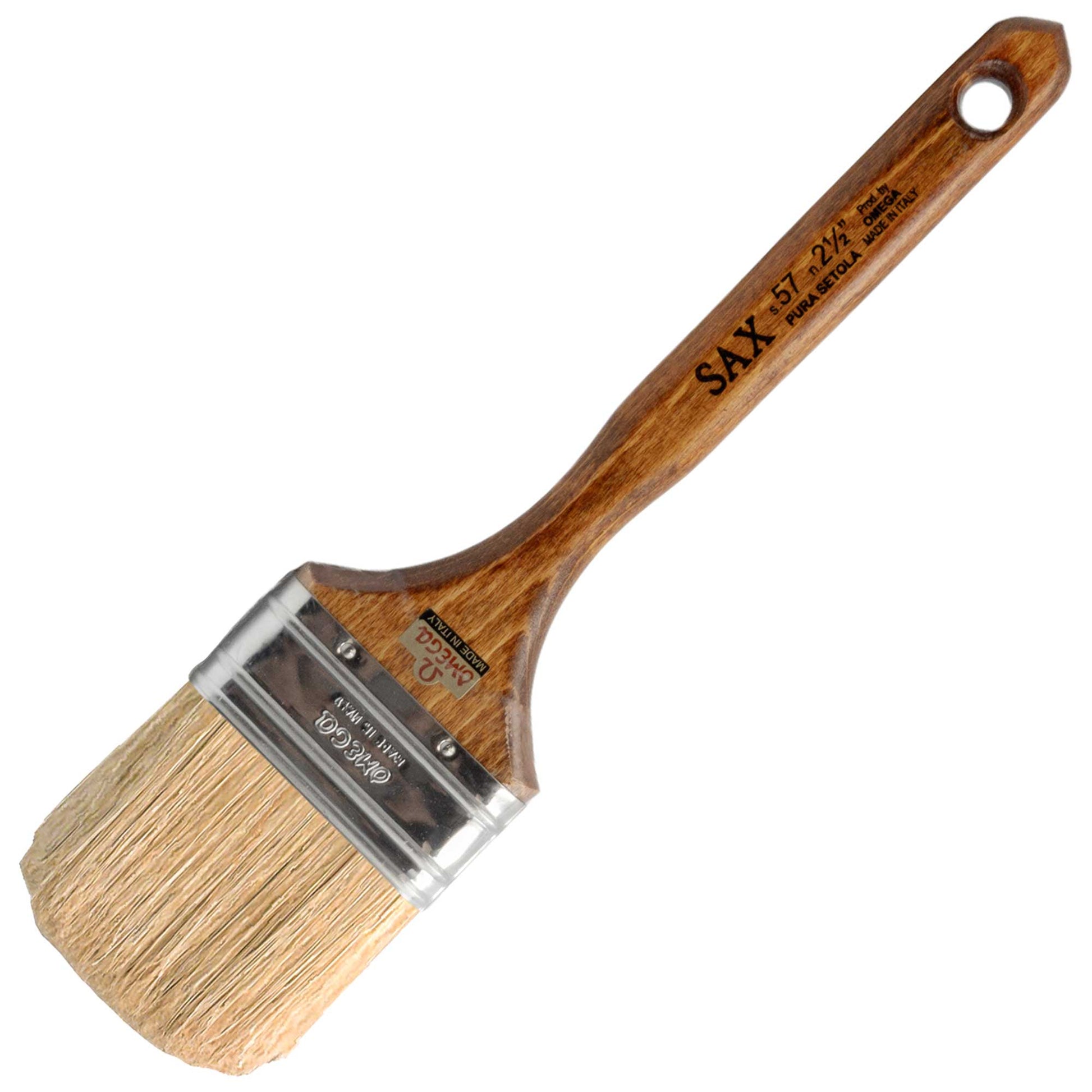Omega Series OM-S57 Acrylic Brushes - 2.5"