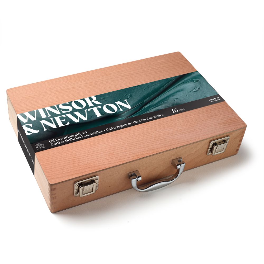 Winsor & Newton : Winton : Oil Paint : 37ml : Wooden Box : Set of 8