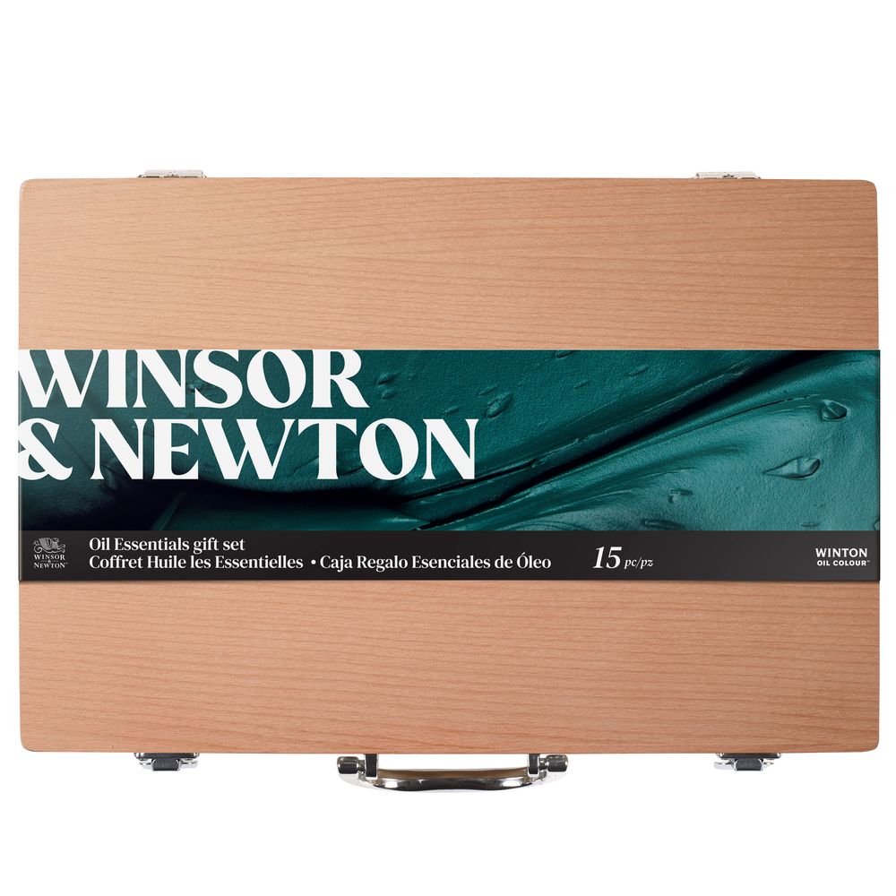 Winsor & Newton : Winton : Oil Paint : 37ml : Wooden Box : Set of 8