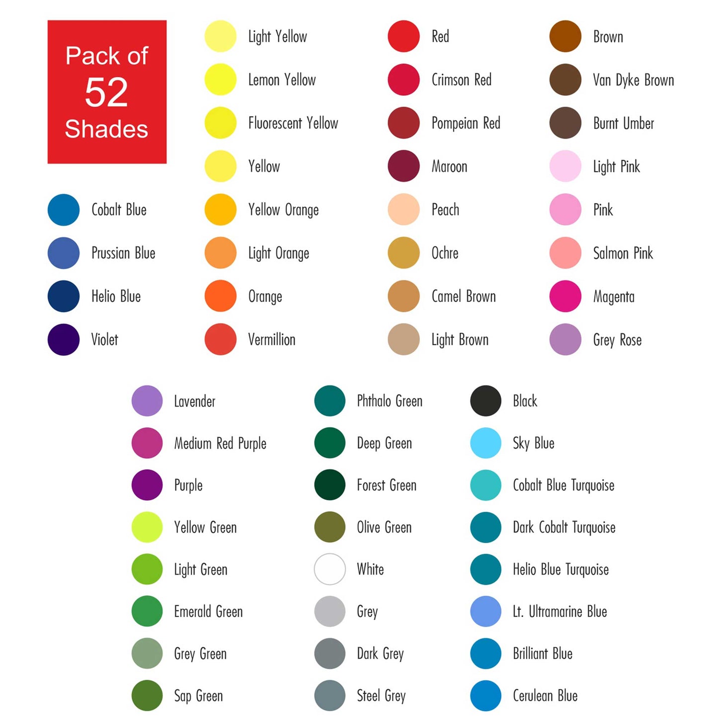 Isomars Canvaa Oil Pastels - Colour Swatches