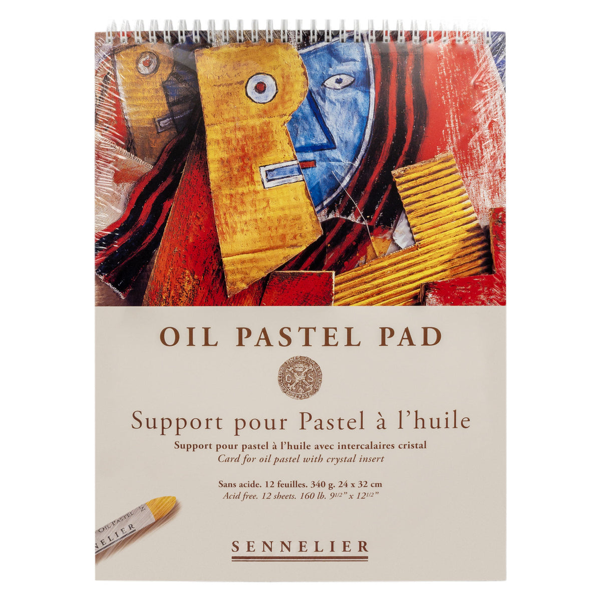 Oil Pastel Pads 340gsm 12 Sheets