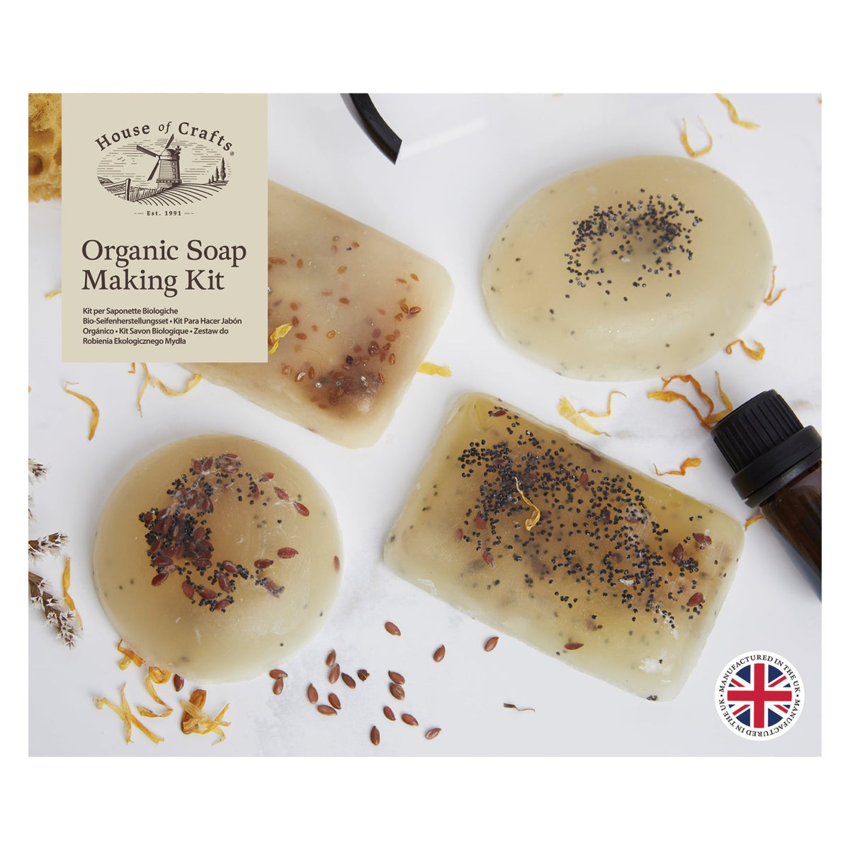 House of Crafts - Organic Soap Making Kit
