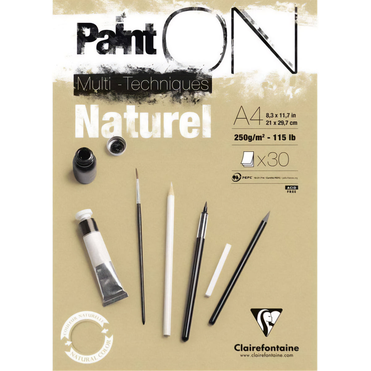 Paint On Techniques Naturel Pads 250gsm