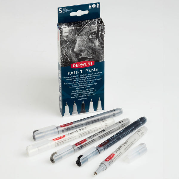 Derwent Paint Pens Set of 5 04