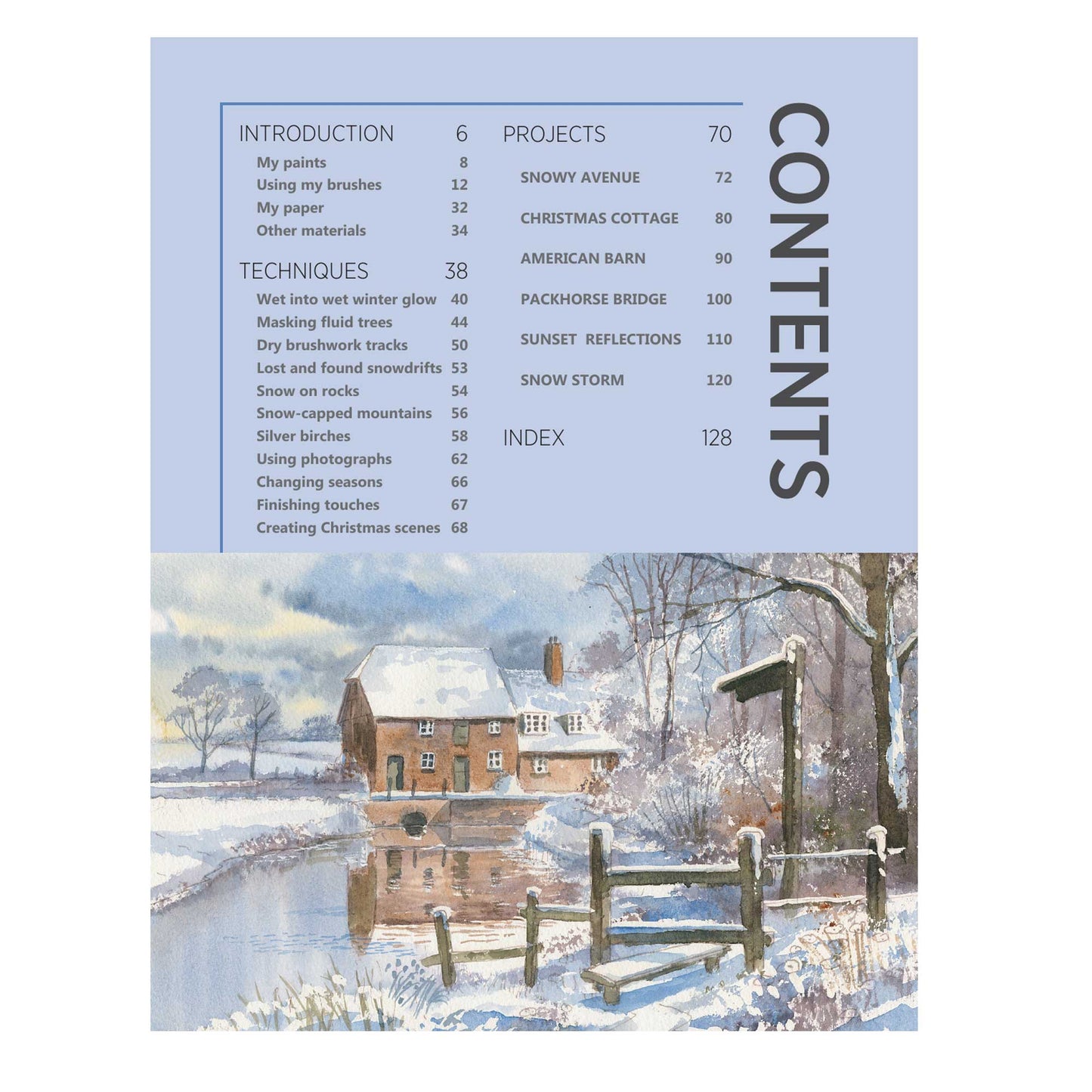 Painting Watercolour Snow Scenes the Easy Way - T. Harrison