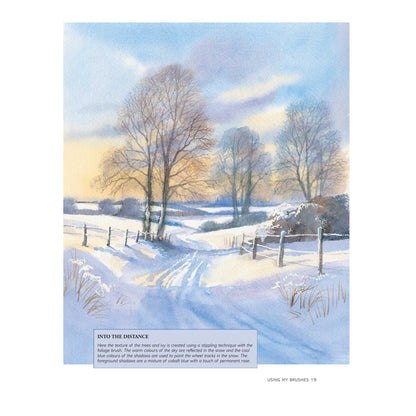 Painting Watercolour Snow Scenes the Easy Way - T. Harrison