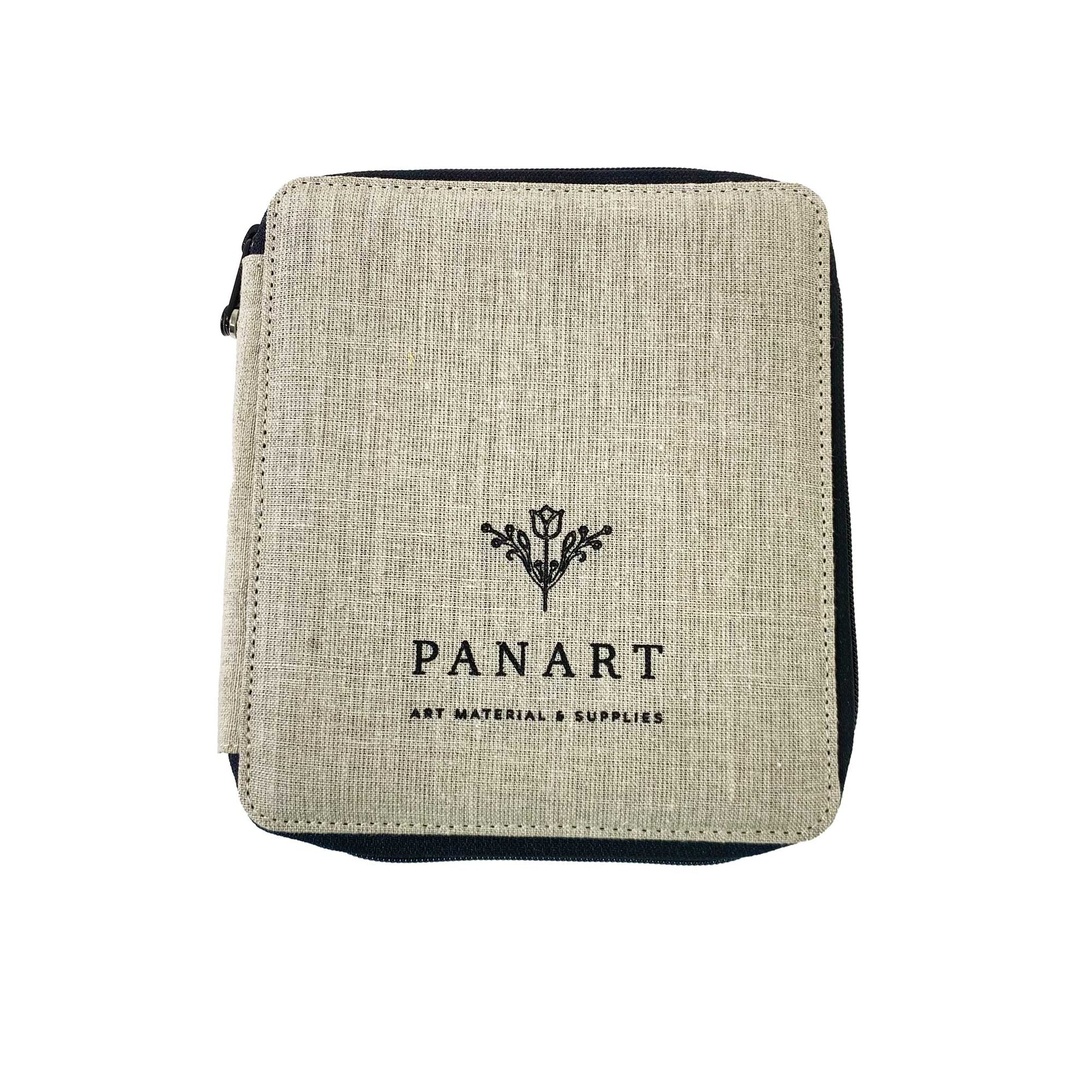 Panart Linen Pencil Case - 72 Pencils