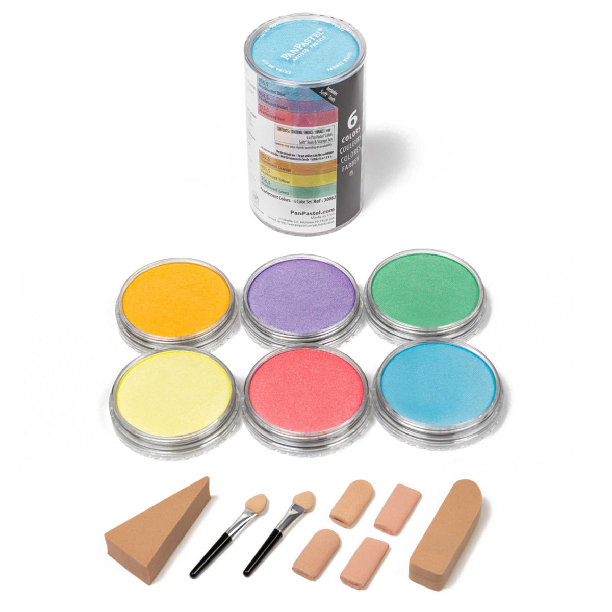 PanPastel Pearlescent Colours - Set of 6
