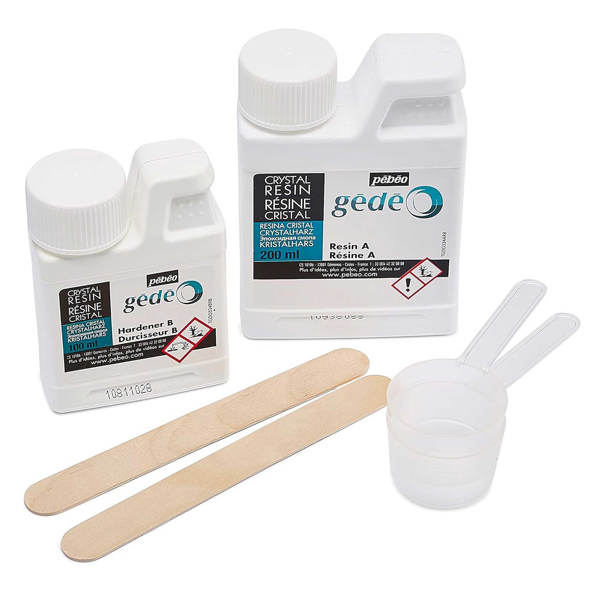 Pebeo Gedeo Crystal Resin - 300ml Set