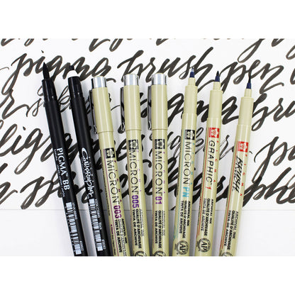 Sakura Pigma Micron Fineliners 