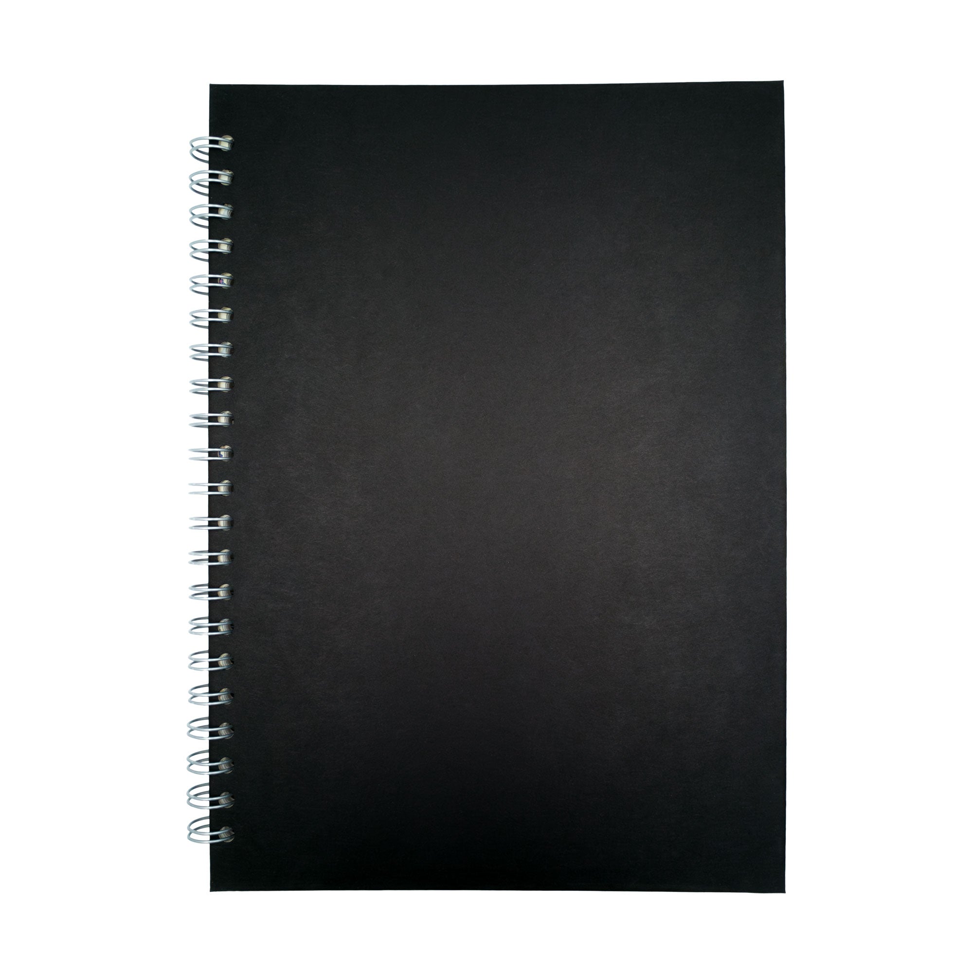 Daler Rowney : Spiral Bound Black Sketchbooks : 100gsm