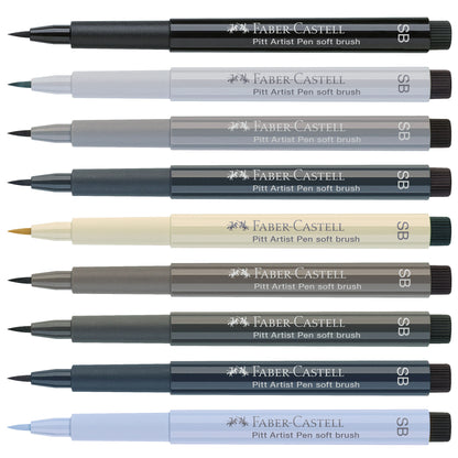 Faber-Castell Pitt Artists Pen Soft Brushes 