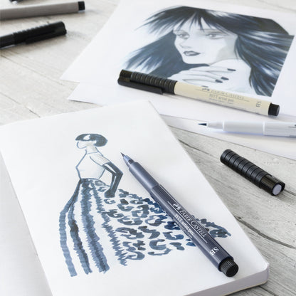Faber-Castell Pitt Artists Pen Soft Brushes - Sample Illustrations
