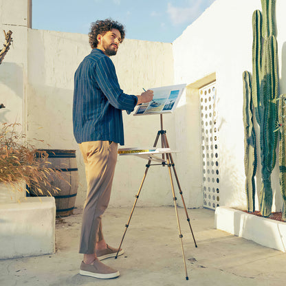 Plein Air Easel in use