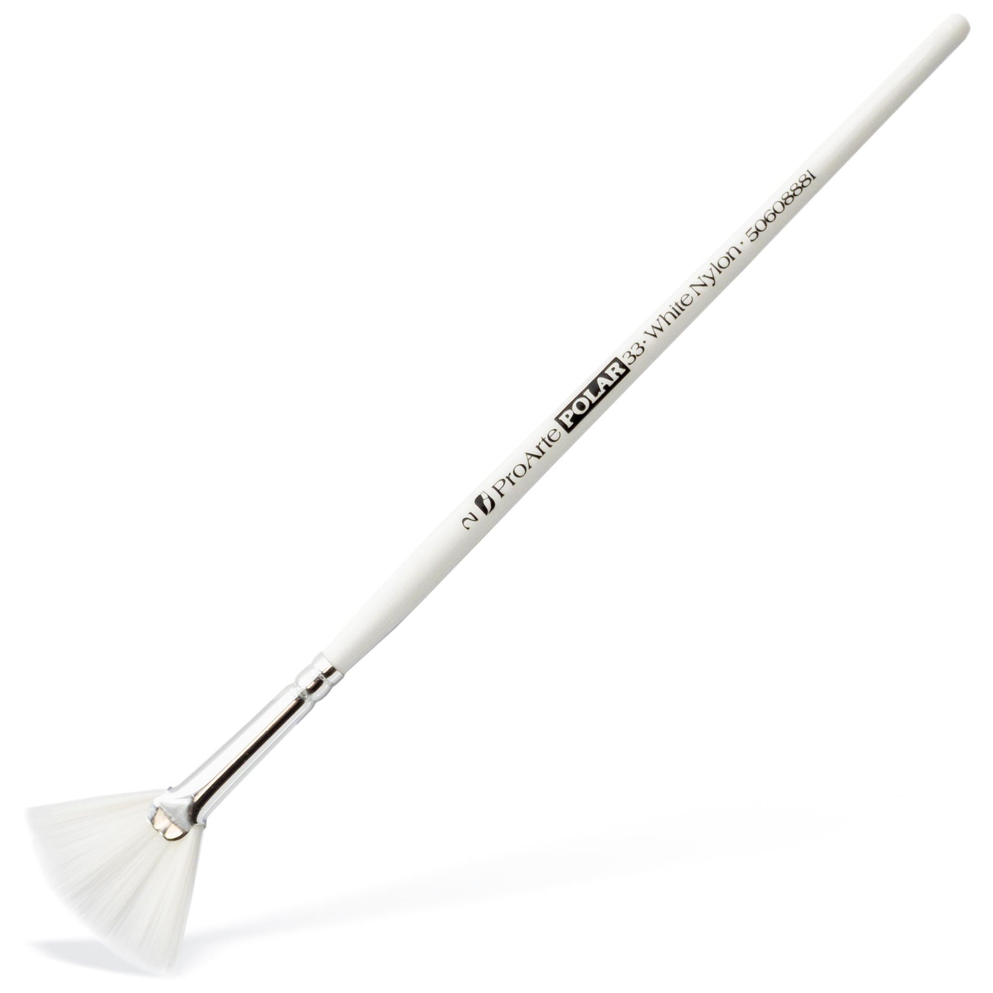 Pro Arte Polar Fan White Nylon Brush - Series 33