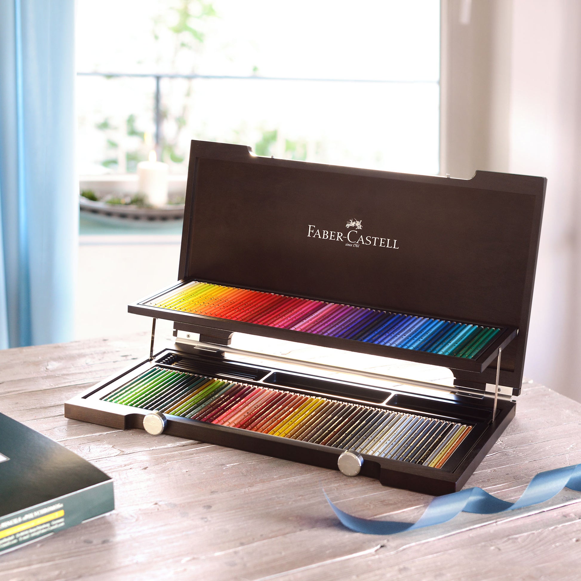 Faber-Castell Polychromos Wooden Case of 120 – ARTdiscount