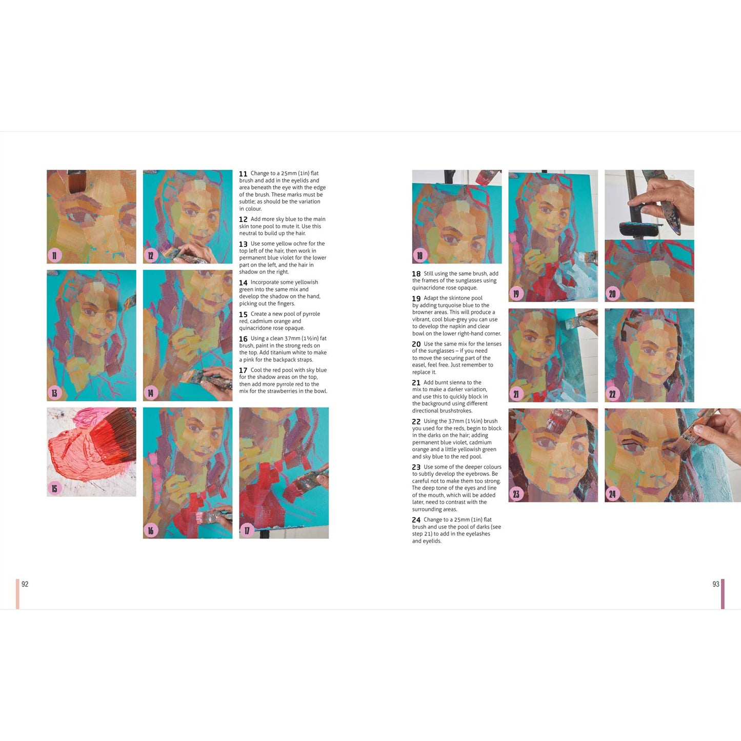 Painting Portraits in Acrylics - H. Akib