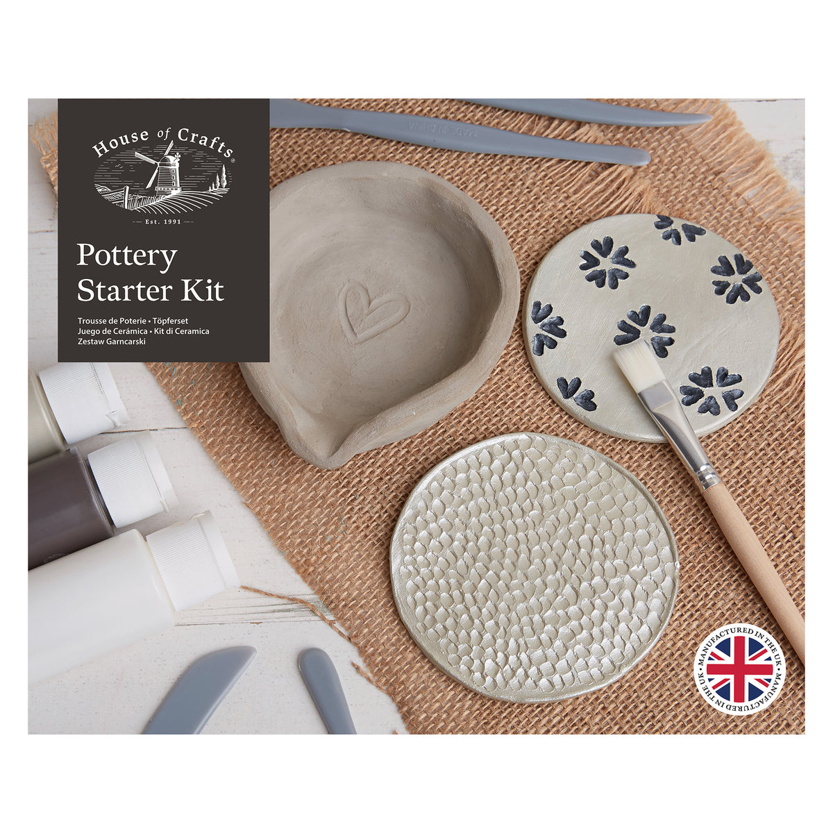 House of Crafts - Pottery Starter Kit