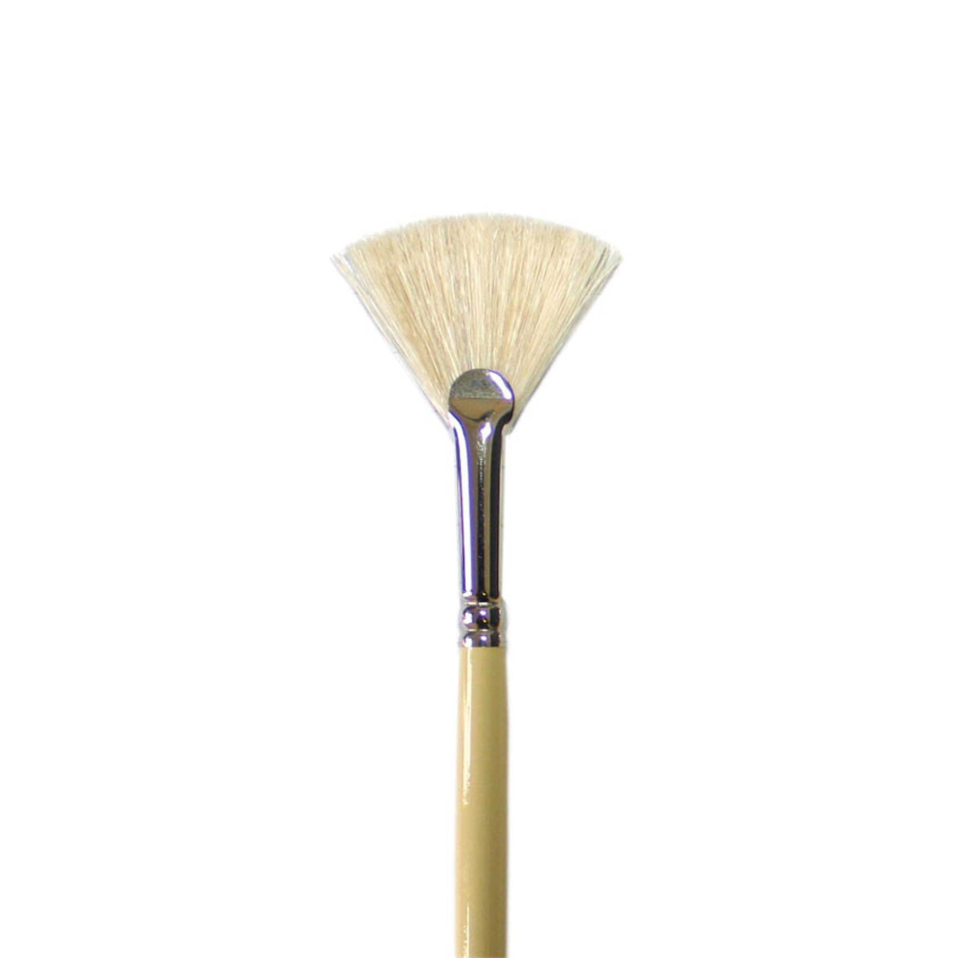 Pro Arte Hog Brushes Series E Fan Brush Closeup