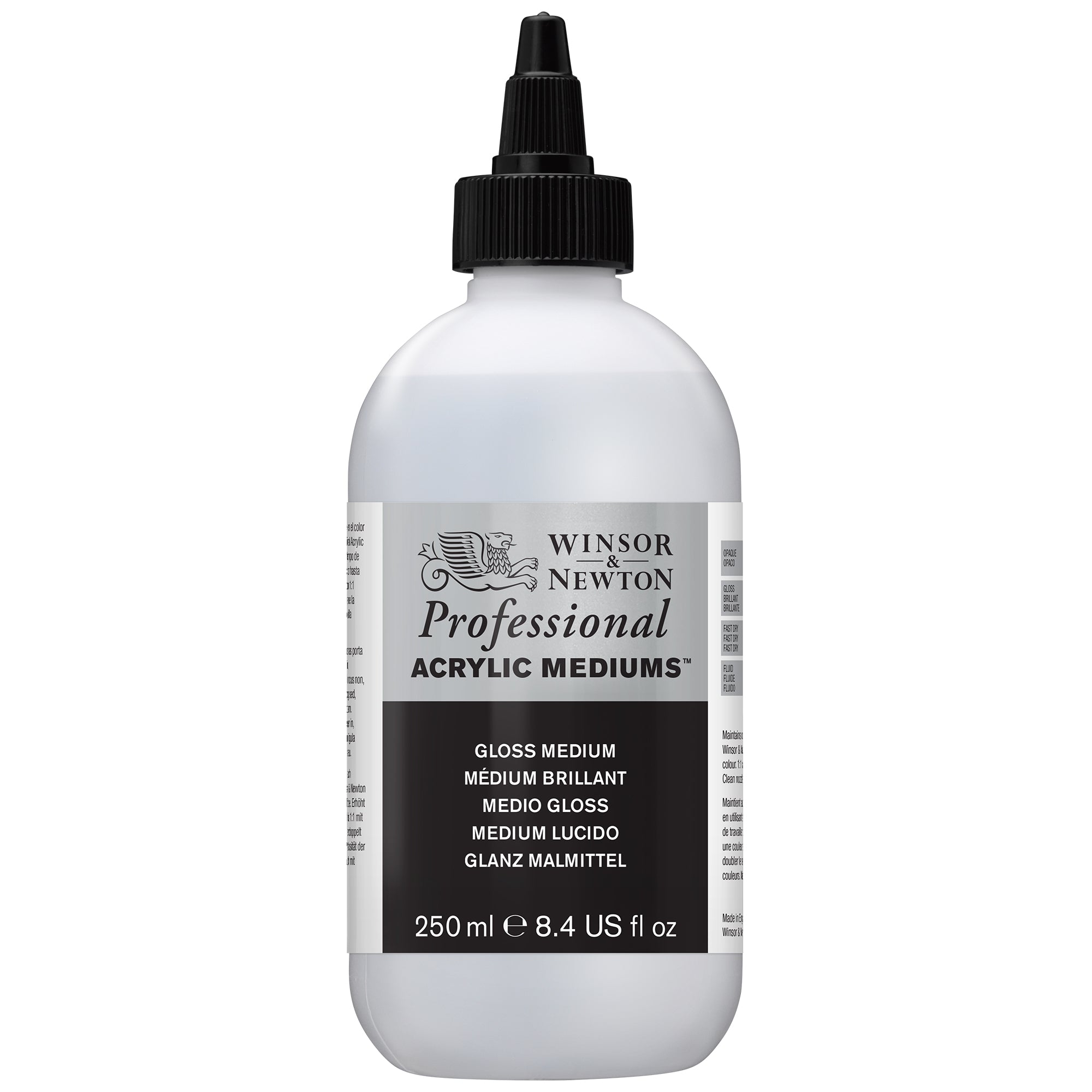 Winsor & Newton Professional Acrylic Medium - 250ml - Gloss