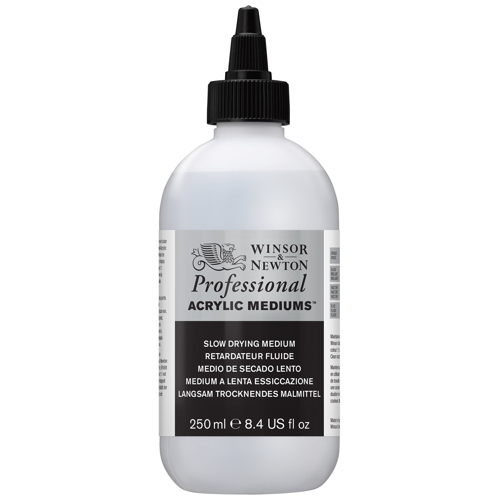 Winsor & Newton Professional Acrylic Slow Drying Medium - 250ml