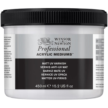 Winsor & Newton Professional Acrylic UV Varnish - Matt - 450ml