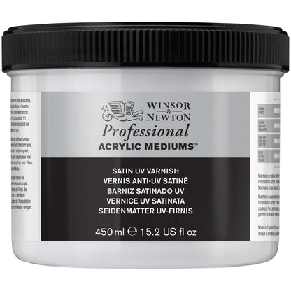 Winsor & Newton Professional Acrylic UV Varnish - Satin - 450ml