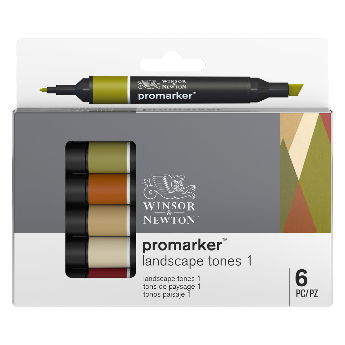 Winsor &amp; Newton Promarker - Landscape #1 - Set of 6
