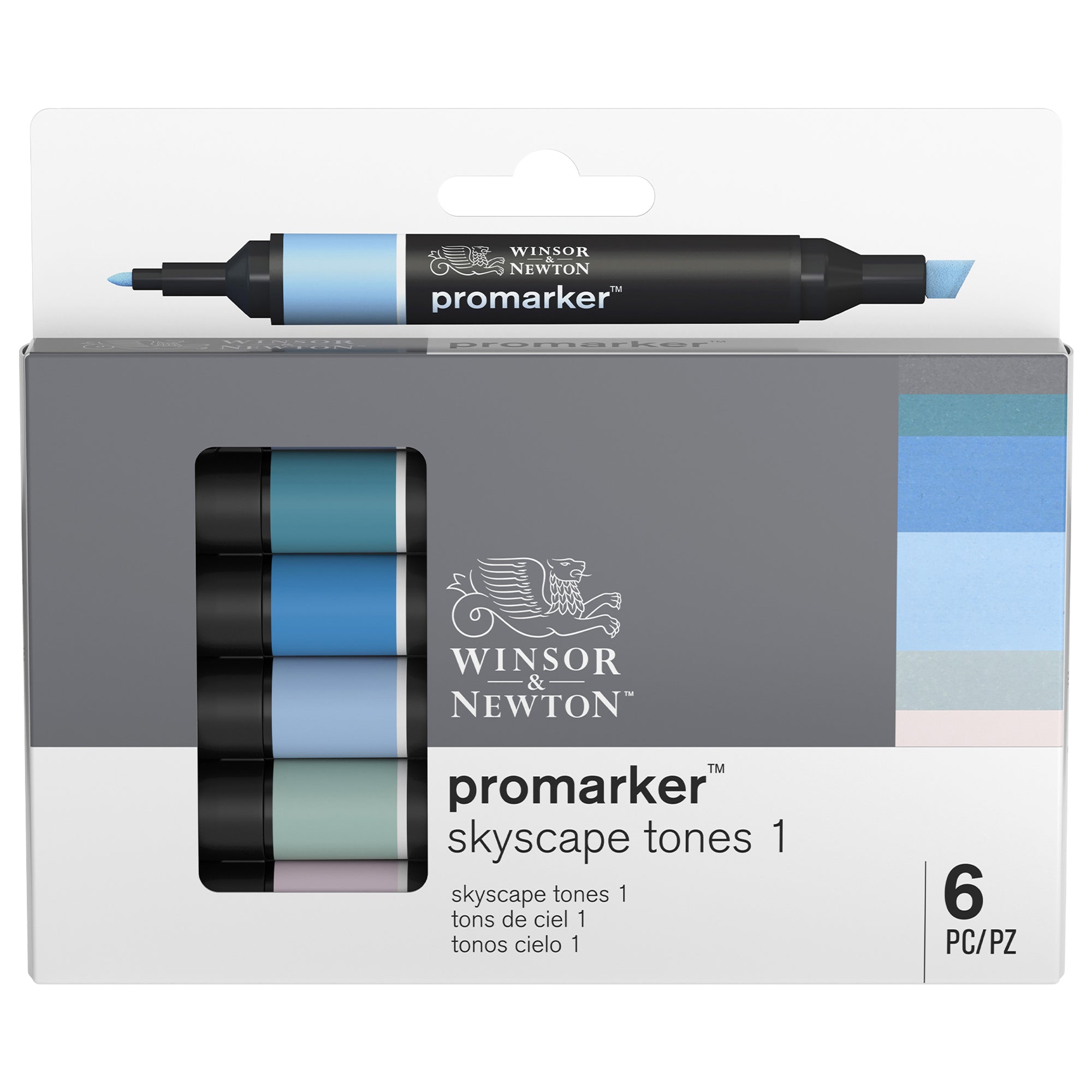 Winsor & Newton Promarker - Skyscape #1 - Set of 6