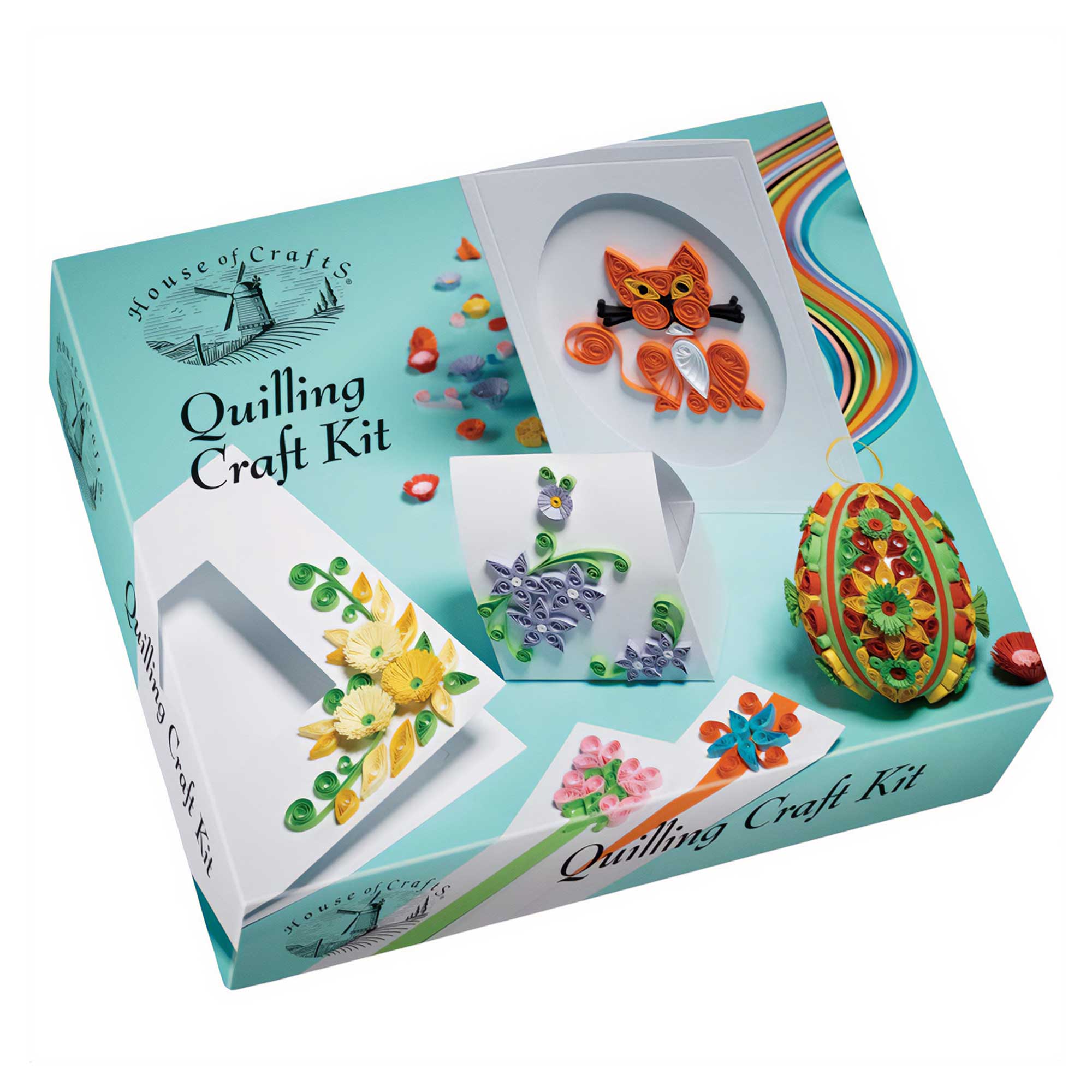 House of Craft - Quilling Craft Kit Box